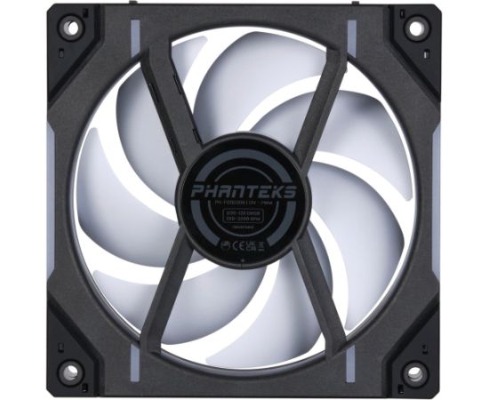 Phanteks D30-120 PWM Reverse DRGB (black, pack of 3, 120 mm) Korpusu dzesēšana
