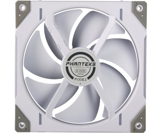 Phanteks D30-140 PWM Reverse DRGB (white, pack of 3, 140 mm) Korpusu dzesēšana
