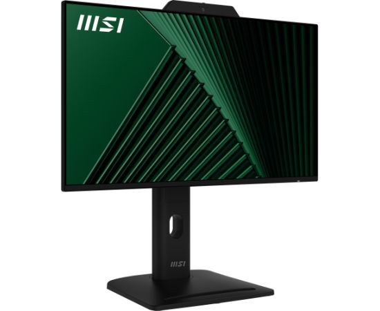 MSI PRO MP242PMGDE (60 cm (23.8 inches), black, FullHD, IPS, webcam, microphone, HDMI, DP, VGA, USB hub, 120Hz panel) Monitori