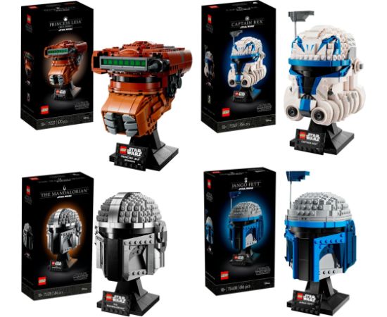 LEGO Star Wars Helmet Bundle Konstruktori 