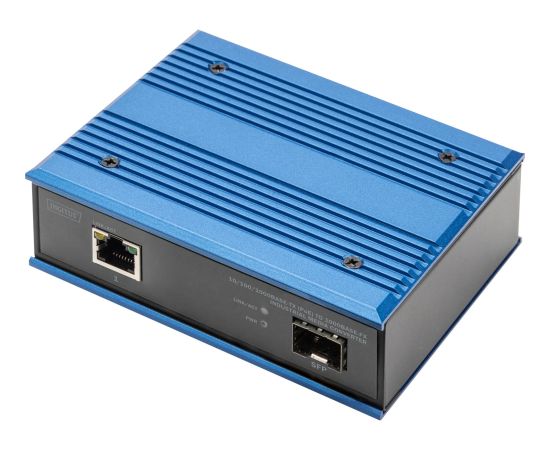 Digitus 10/100/1000Base-TX PoE to 1000Base-FX media converter Wireless Routers