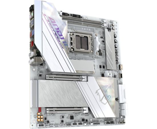 Gigabyte X870 A Tachyon ICE AMD AM5 ATX Motherboard White Материнские платы
