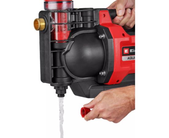 Einhell Power X-Change Akku-Gartenpumpe AQUINNA 18/30 F LED AUTOMATIC, 18Volt (rot/schwarz, ohne Akku und Ladegerät) Новинки Для дома и сада 