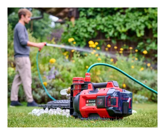 Einhell Power X-Change Akku-Gartenpumpe AQUINNA 18/30 F LED AUTOMATIC, 18Volt (rot/schwarz, ohne Akku und Ladegerät) Новинки Для дома и сада 