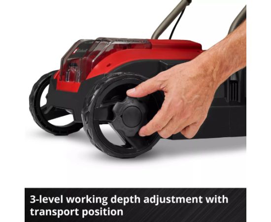 Einhell Power X-Change Akku-Vertikutierer-Lüfter GC-SC 18/28 DS Li-Solo, 18Volt (rot/schwarz, ohne Akku und Ladegerät) Новинки Для дома и сада 