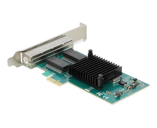 DeLOCK PCI Express x1 to 4 x RJ45 Gigabit LAN i350 Wi-fi Adapteri
