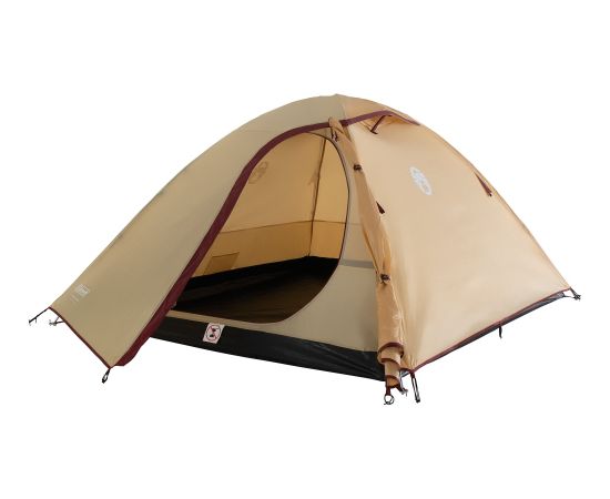 Coleman Darwin 3 Summer Camping Tent 3 Person Beige Dark Red Jaunumi - Sports