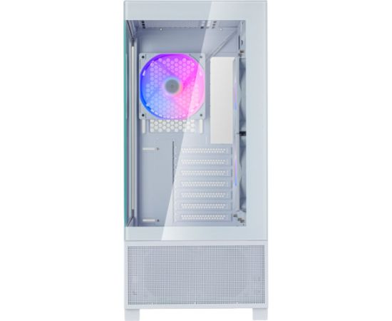 Silverstone Technology Lucid 05 (white, 270° panoramic glass design) Datoru korpusi