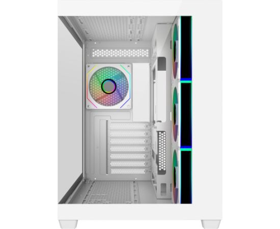 Cooler Master Elite 681 (white, tempered glass x 2) Datoru korpusi