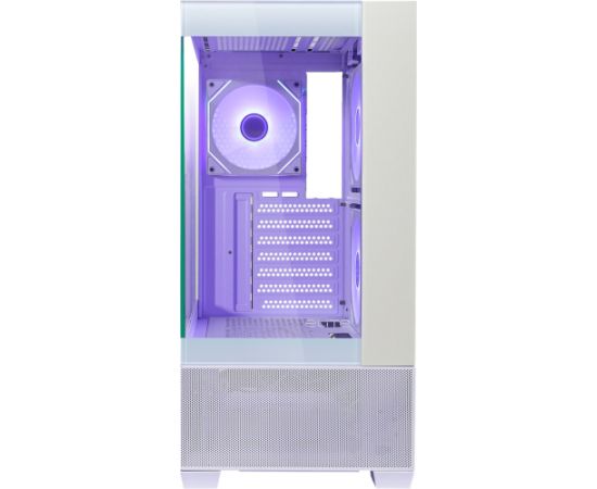 Cooler Master Elite 690 White (white/wood, tempered glass x 2) Datoru korpusi