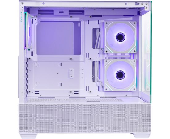 Cooler Master Elite 690 White (white/wood, tempered glass x 2) Datoru korpusi