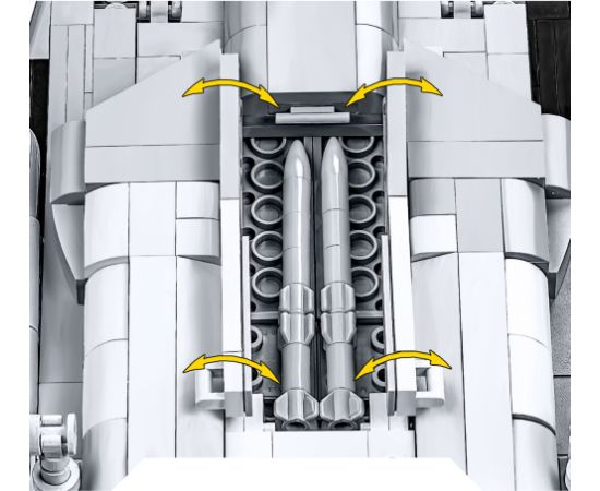 COBI Top Gun Maverick - Enemy Strike Jet (1:48 scale) Конструкторы