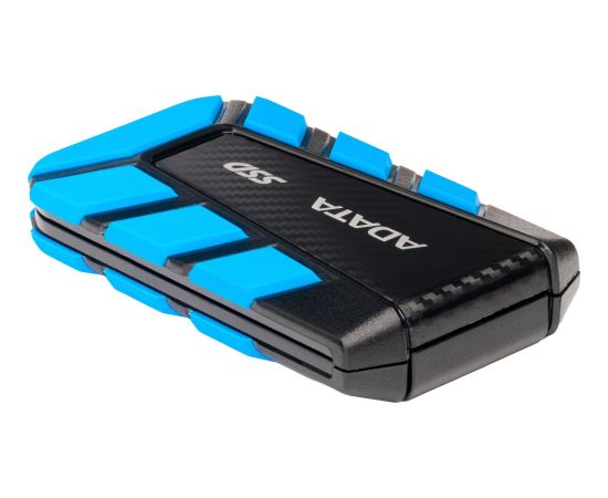 ADATA External SSD SD820 1 TB, External SSD (black/blue, USB-C 3.2 Gen 2 (10 Gbit/s)) Жесткие диски (SSD)