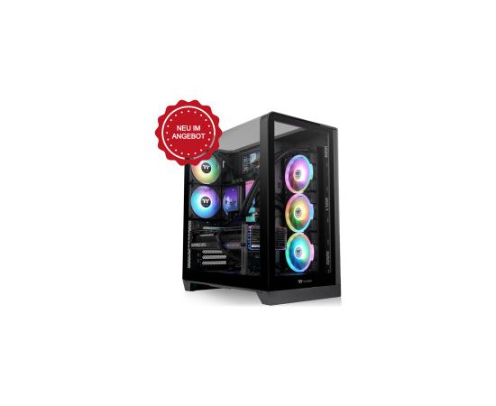 Thermaltake View 390 TG, tower case black, tempered glass x 2 Корпуса