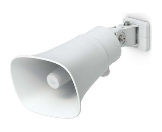 Ubiquiti UniFi Protect AI Horn Speaker-W, white speaker, IP66, PoE+ Aудио-видео