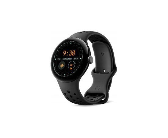 Google Pixel Watch 3, smartwatch black, 45mm, WiFi, sports bracelet in obsidian Smart-Watch Pulksteņi