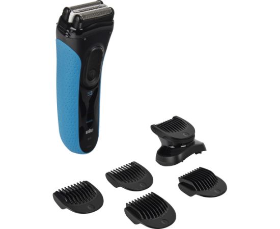 Braun Series 3 3010BT, shaver black/blue, Wet&Dry Jaunumi - Skaistums