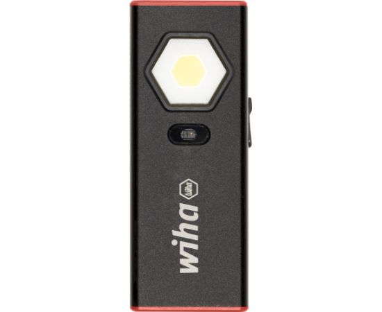 Wiha hand lamp 1,200 lm, flashlight black/red Декоративное освещение 
