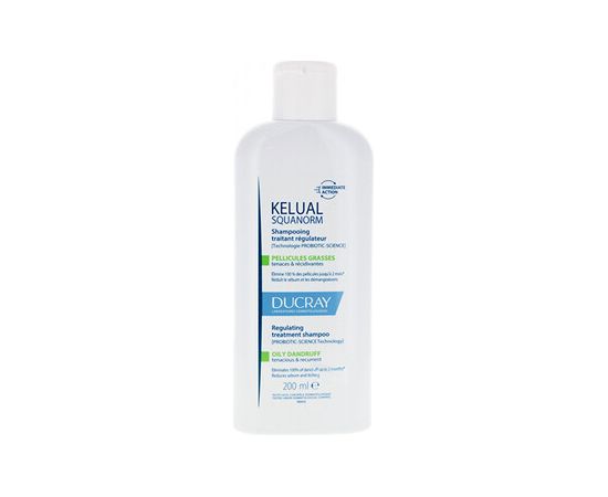 Ducray Kelual Squanorm Regulating Treatment Shampoo - Šampon pro péči o mastné lupy 400ml Matu kopšana