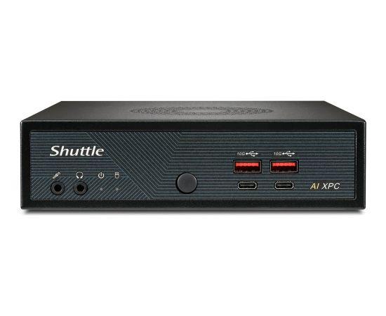 Shuttle XPC slim DN11H5, Barebone black, without operating system Персональные компьютеры