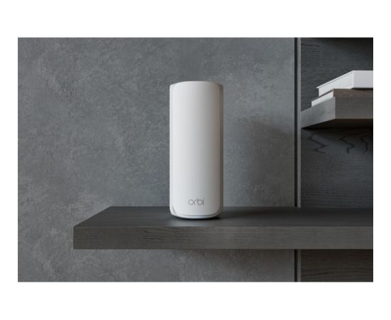 Netgear ORBI RBE770-100EUS WIFI 7 MESH additional satellite, mesh access point white, tri-band WiFi 7 Jaunumi - Datori