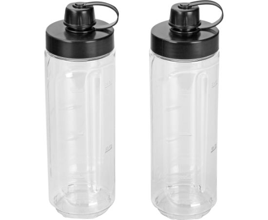 WMF KÜCHENminis Smoothie-to-go, Deep Black, Stand mixer (black (matt), 300 watts, container 0.6 liters) Mиксеры