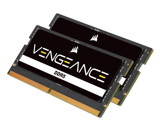 Corsair DDR5 - 64GB -5600 - CL - 48(2x 32 GB) Dual Kit, RAM (black, CMSX64GX5M2A5600C48, Vengeance) RAM Operatīvā atmiņa