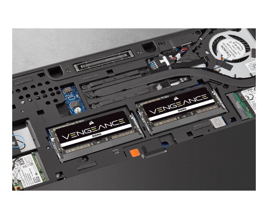 Corsair DDR5 - 64GB -5600 - CL - 48(2x 32 GB) Dual Kit, RAM (black, CMSX64GX5M2A5600C48, Vengeance) RAM Operatīvā atmiņa