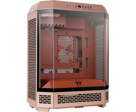 Thermaltake The Tower 600 (brown, tempered glass x 3) Datoru korpusi