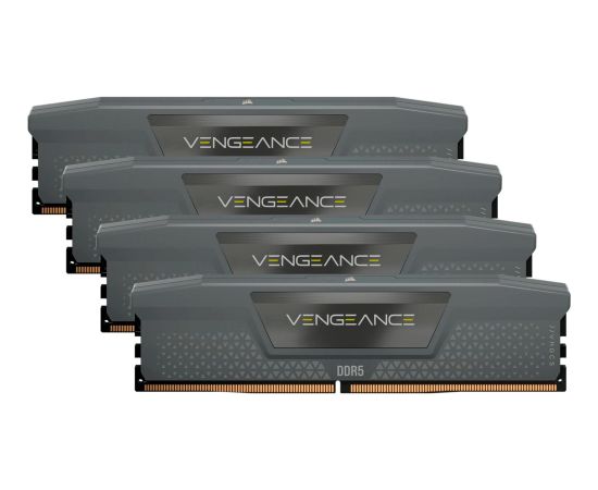 Corsair DDR5 - 128GB - 5600 - CL - 40 (4x 32 GB) Quad Kit, RAM (black, CMK128GX5M4B5600C40, Vengeance, INTEL XMP) RAM Operatīvā atmiņa