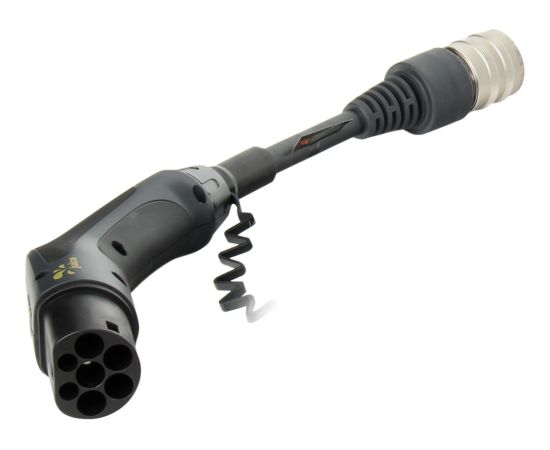 Juice Technology safety adapter JUICE CONNECTOR, type 2 charging plug (black, for JUICE BOOSTER 3 air) Elektro Auto lādēšanas piederumi