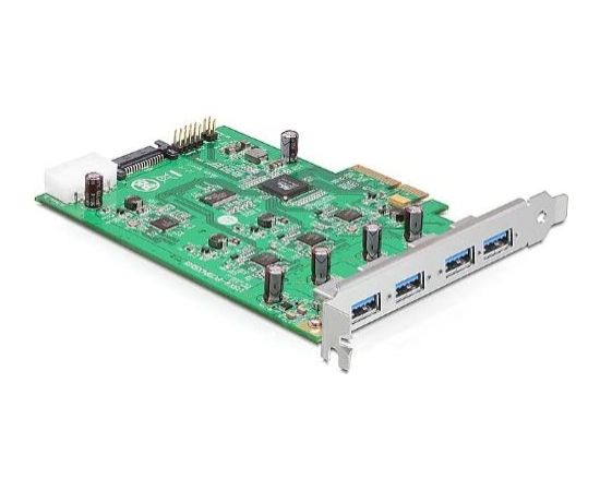 DeLOCK PCIe x4> 4x USB 3.0-A 89325 Jaunumi - Datori