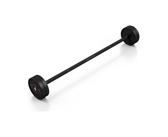 Gumijots svara stienis ar fiksētu svaru 1 gab. 20 kg - Marbo Sport Гантели и наборы
