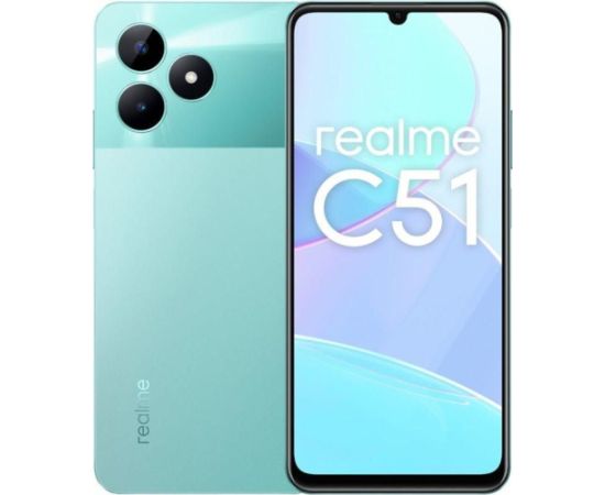 Realme   C51 4/128 GB Mint Green Mobilie telefoni