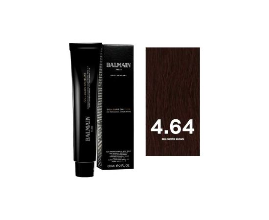 Balmain Professionnel, Couleurs Couture, Permanent Hair Dye, 4.64 Red Copper Brown, 60 ml Matu kopšana