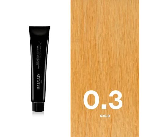 Balmain Professionnel, Couleurs Couture, Hair Colouring Cream Toner, 0.3 Gold, 60 ml Matu kopšana