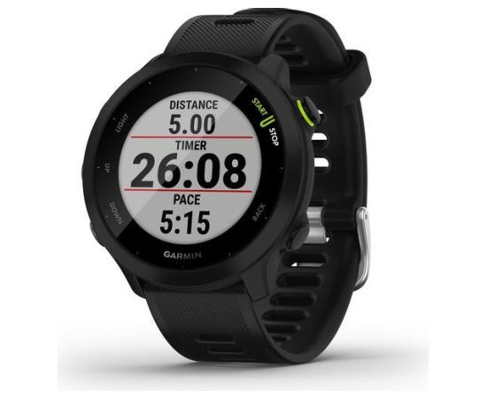 Garmin Forerunner 55, GPS, EU, Black Smart-Watch Pulksteņi