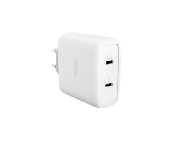 Lādētājs Trust Maxo 65W White USB-C + 2m USB-C Cable Зарядные устройства