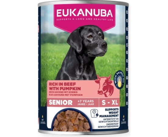 Eukanuba EUK DOG CAN LC SR AB BEEF&PUMP 400G Suņu barība