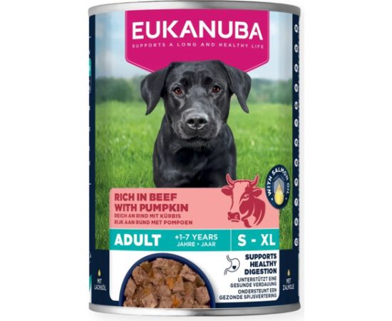 Eukanuba EUK DOG CAN LC AD AB BEEF&PUMP 400G Suņu barība