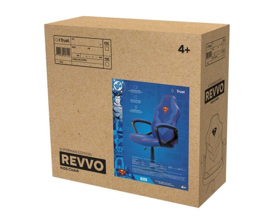 Trust GXT 703SM Revvo Universal gaming chair Blue, Red Gaming krēsli