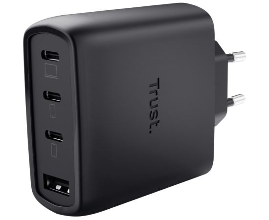 Trust Maxo 65W Universal Black AC Fast charging Indoor Зарядные устройства