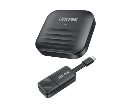 UNITEK V1184A01 AV extender AV transmitter & receiver Black Adapteri