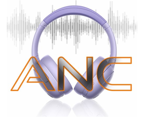 Manta HDP1001PU Rytmo Elegance Purple Austiņas