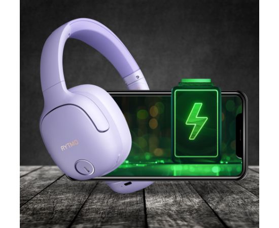 Manta HDP1001PU Rytmo Elegance Purple Austiņas