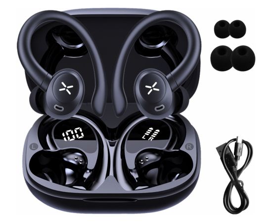 Manta MATWS012BK Rytmo Sport 2 Black Austiņas