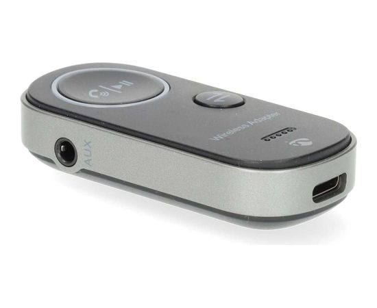 Nedis BTTC2500BK odbiornik muzyki przez bluetooth 8 m srebrny, czarny Усилители / A/V ресиверы