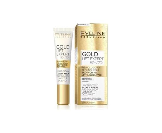 Eveline Cosmetics Eveline Krem pod oczy Gold Lift 15 ml Sejas kopšana