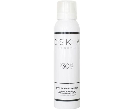 Oskia Vitamin Body Milk Mineral Sunscreen SPF30 200 ml Ķermeņa kosmētika
