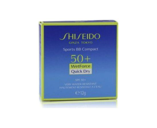 Shiseido Sports BB Compact Wet Force Quick Dry SPF50+ 12 gr Smaržas - NESAKĀRTOTS